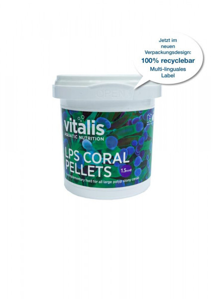 Vitalis LPS Coral Pellets 1,5mm 60g